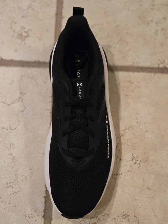 Brand New Under Armour Rogue 6 6006719-001 Men\'s Black/White Size 9.5 Shoes main image 8